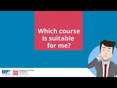 erp4students FAQ: Which course is suitable for me?