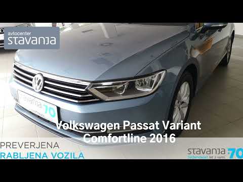 VW Passat Variant 2.0 TDI Comfortline DSG 2016 | Preverjeno rabljeno vozilo | Avtocenter Stavanja