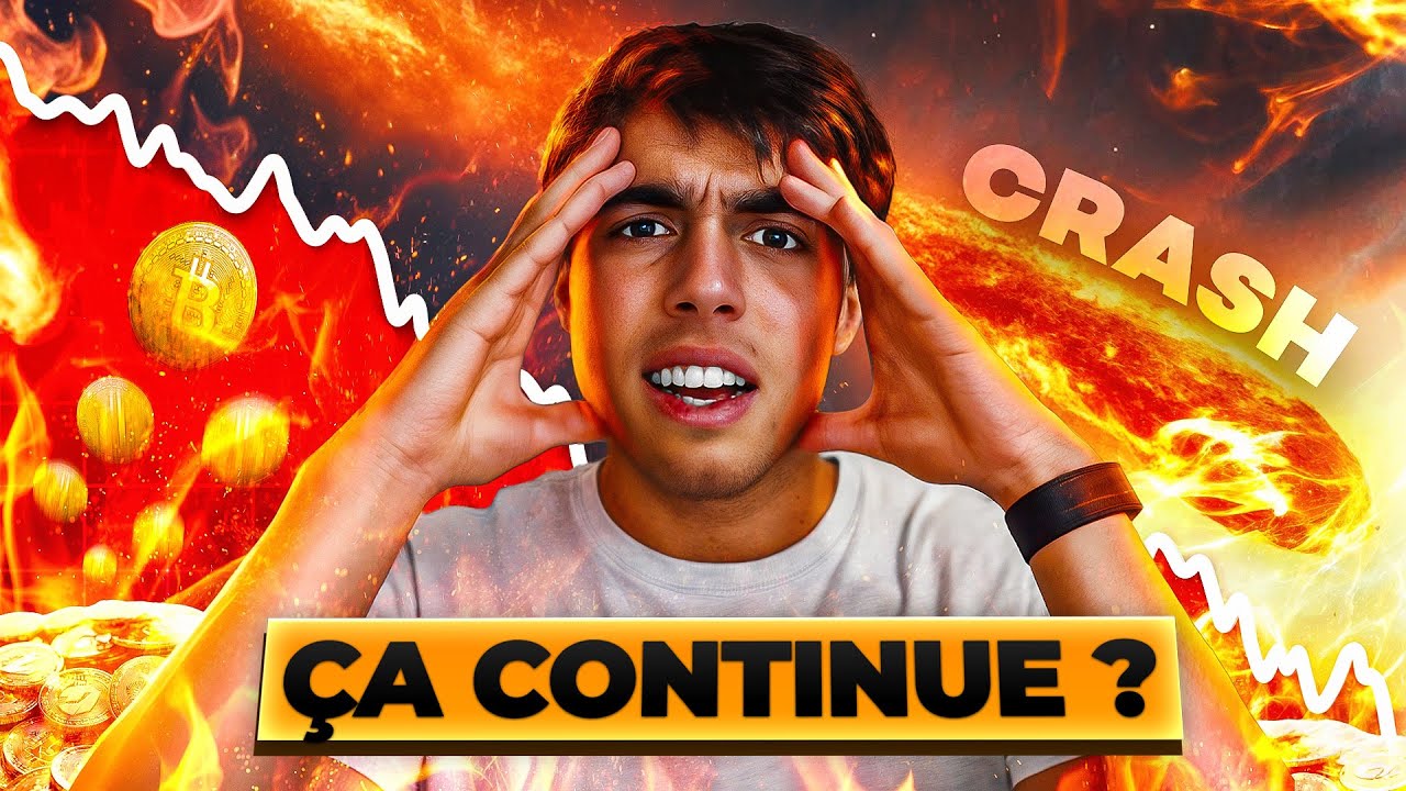 BITCOIN: La BAISSE n'est PAS FINIE, Je t'explique ! 🤯 Analyse BTC & Altcoins SMC