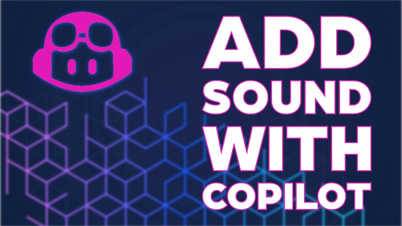 Add MP3 Sound Effects to Your Web Game with GitHub Copilot (Natural Language Programming Tutorial)