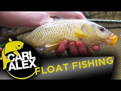 Float fishing for carp in a wild pond – Carl and Alex Fishing – 2013