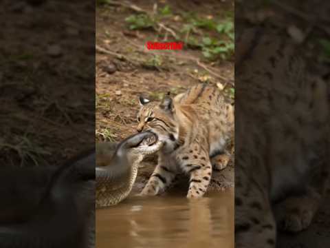 Anaconda Pulls Cat In River! BBC Amazon Zoo! National Geo! Snake Attack! Wildlife & Nature Park USA