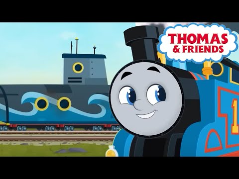 The Submarine Crew! | Thomas & Friends: All Engines Go! | +60 Minutes Kids Cartoons - Kids TV Series, Kingdom Kids Zone - Thomas & Friends