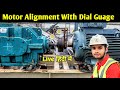 Dial Guage Alignment Conveyor Belt Gearbox And Motor Alignment Radial And Axial Alignment