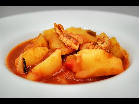 Guiso de salmon con patatas