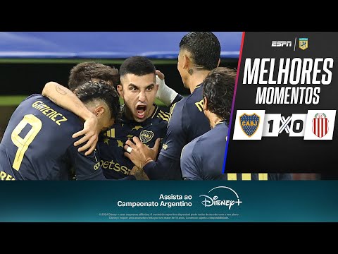 Com gol de Battaglia, BOCA JUNIORS bate Barracas Central no Argentino | Melhores Momentos