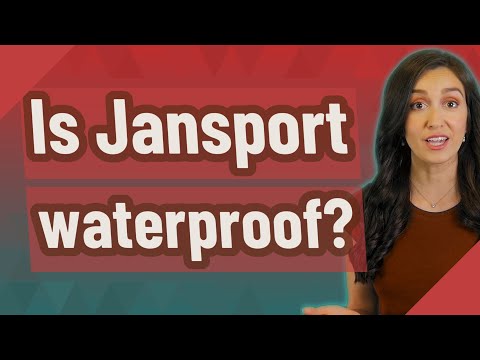 1st YouTube video about are jansport backpacks waterproof