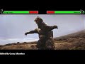 King Kong vs. Godzilla (1962) Final Battle with healthbars