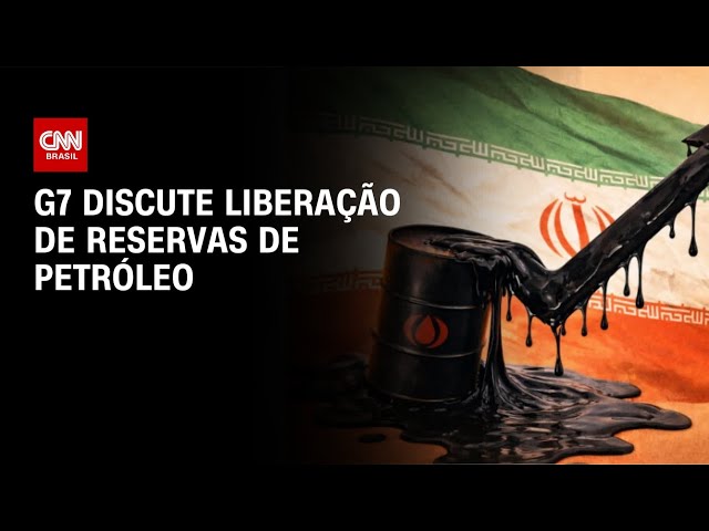 G7 discute liberação de reservas de petróleo | CNN NOVO DIA