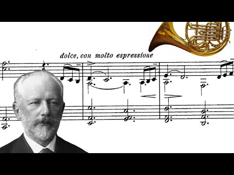 tchaikovsky's iconic horn solo