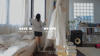 wake up early to make my days productive, new morning routine &amp; lots of inspo | homebody diaries