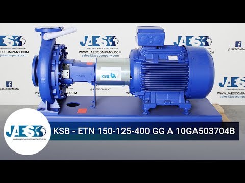 Ksb etn 150-125-400 gg a 10ga503704b - centrifugal pump - po...