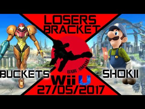 Bair Smash 13 Losers Round 3 - Buckets (Samus) Vs. BS | Shokii (Luigi) - Smash Wii U