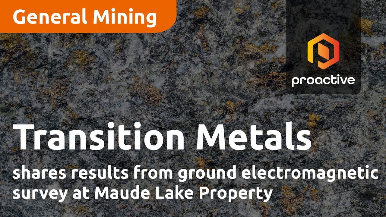 Transition Metals shares results from ground electromagnetic survey at Maude Lake Property