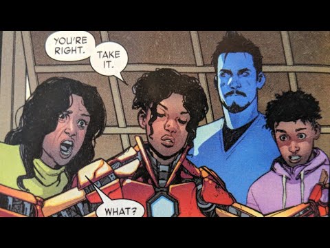 Bendis Uses His Last Few Issues On IRON MAN To Expose Riri As The Entitled Criminal She Truly Is