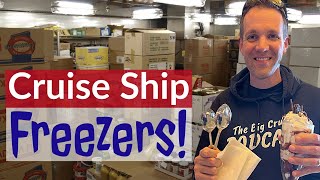 How is the food kept FRESH on a cruise ship?