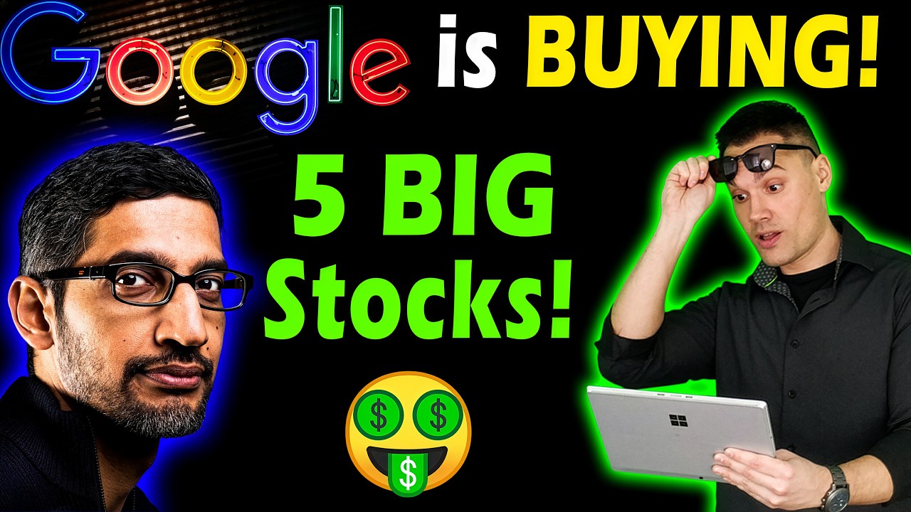 Google is Buying 5 Smaller A.I. Stocks for the Future! (Should You Follow?)