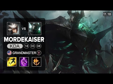 Mordekaiser Top vs Camille - NA Grandmaster - Season 11 Patch 11.19
