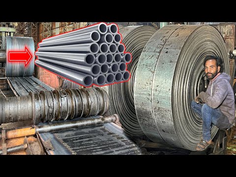 This is How Stainless Steel Pipe Are Manufactured || Production of Pipes