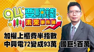 加權上櫃費半指數 中興電72變成93萬