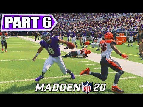 Lamar Jackson Madden 20 Career Mode Ep 6 - LAMAR JACKSON BREAKING ANKLES