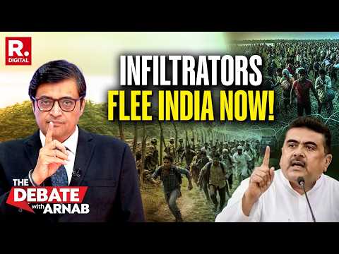 Debate With Arnab Goswami: High Time Infiltrators Flee India