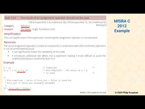 L05 05 MISRA C Example