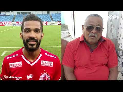 O Atacante Alvinho marcou seu primeiro gol pelo America e homenageia seu pai LENILDO