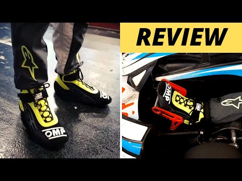 OMP KS-3 Boots Review & Unboxing! (GO KARTING EQUIPMENT)