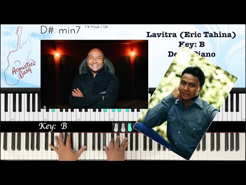 Lavitra (Eric Tahina) -  Piano Lesson 1/3 (Demo no vocal)