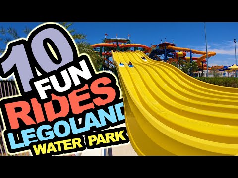 Legoland Water Park Dubai - 10 Fun Rides To Watch Before e You Go! Video