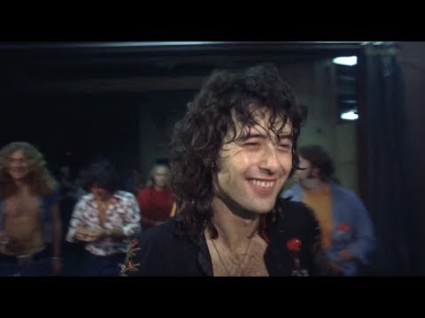 Led Zeppelin Backstage at Madison Square Garden