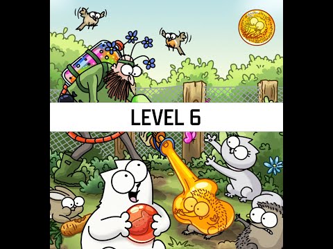 Simon's Cat Pop Time LEVEL 6