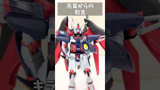 先輩からの助言 #gundam #gunpla #ガンプラ #ガンダム #ガンダムseed #short #shorts