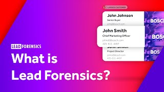 Lead Forensics YouTube Video