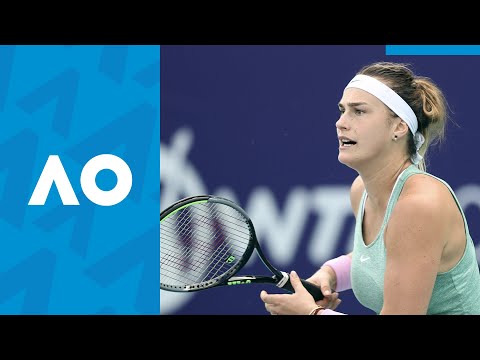 Aryna Sabalenka vs Viktoria Kuzmova Match Highlights (1R) | Australian Open 2021