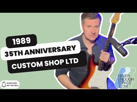 Fender Custom Shop Ltd. Ed 35th Anniversary Stratocaster 1989/90 - Sunburst Mint image 26