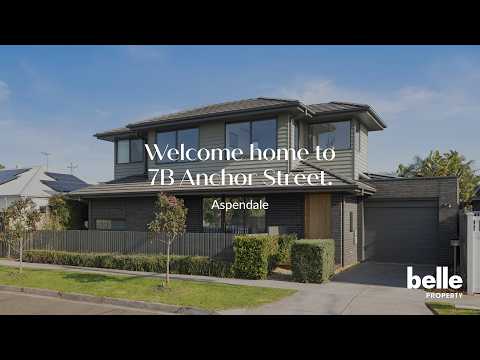 7B Anchor Street, Aspendale, VIC 3195, 3 Bedrooms, 2 Bathrooms, House