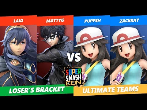 SSC 2019 SSBU -  Laid & MattyG VS  Puppeh & Zackray - Ultimate Loser's Top 12