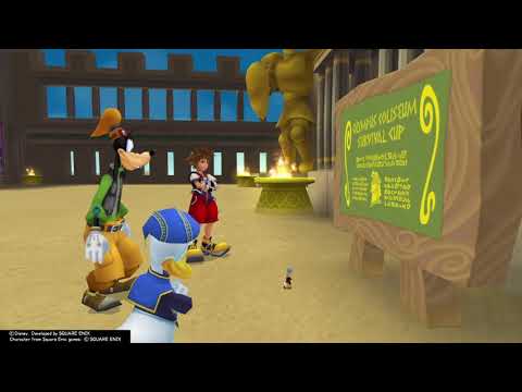 Kingdom Hearts Re:Chain of Memories (PS4) Story Cutscene #34 Olympus Coliseum Survival Cup