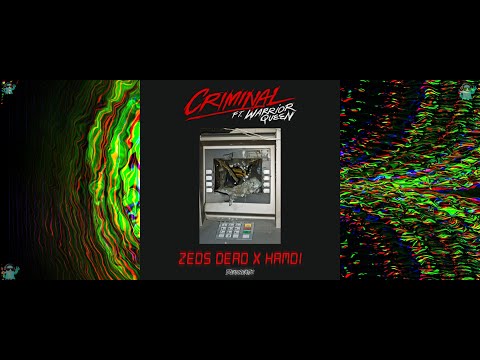 Criminal - Zeds Dead, Hamdi, Warrior Queen - Music Visualization - Trippy - 4K
