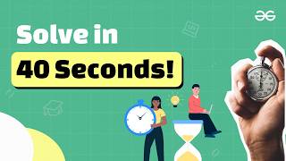 Interview Prep Questions in 40 Seconds | GeeksforGeeks GATE Problem Solving - LIVE & Offline Classes