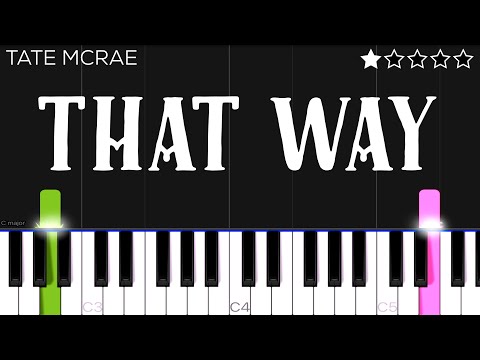 That Way - Tate McRae