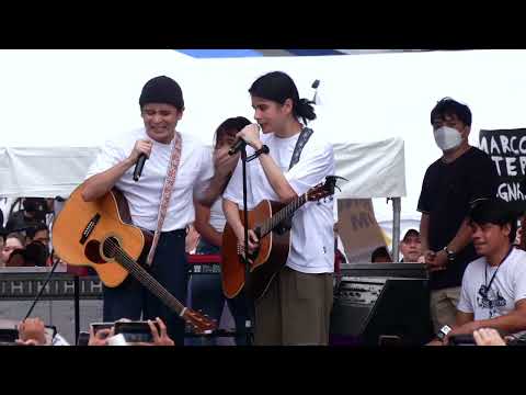 Ben&Ben performs ‘Kapangyarihan’ at Trillion Peso March