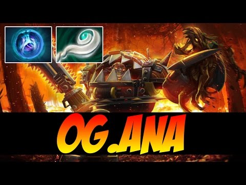 OG.Ana Plays Timbersaw - 8000 MMR - Dota 2