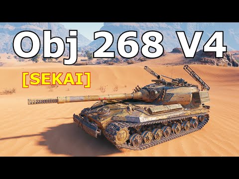 World of Tanks Object 268 Version 4 - 4 Kills 10,2K Damage