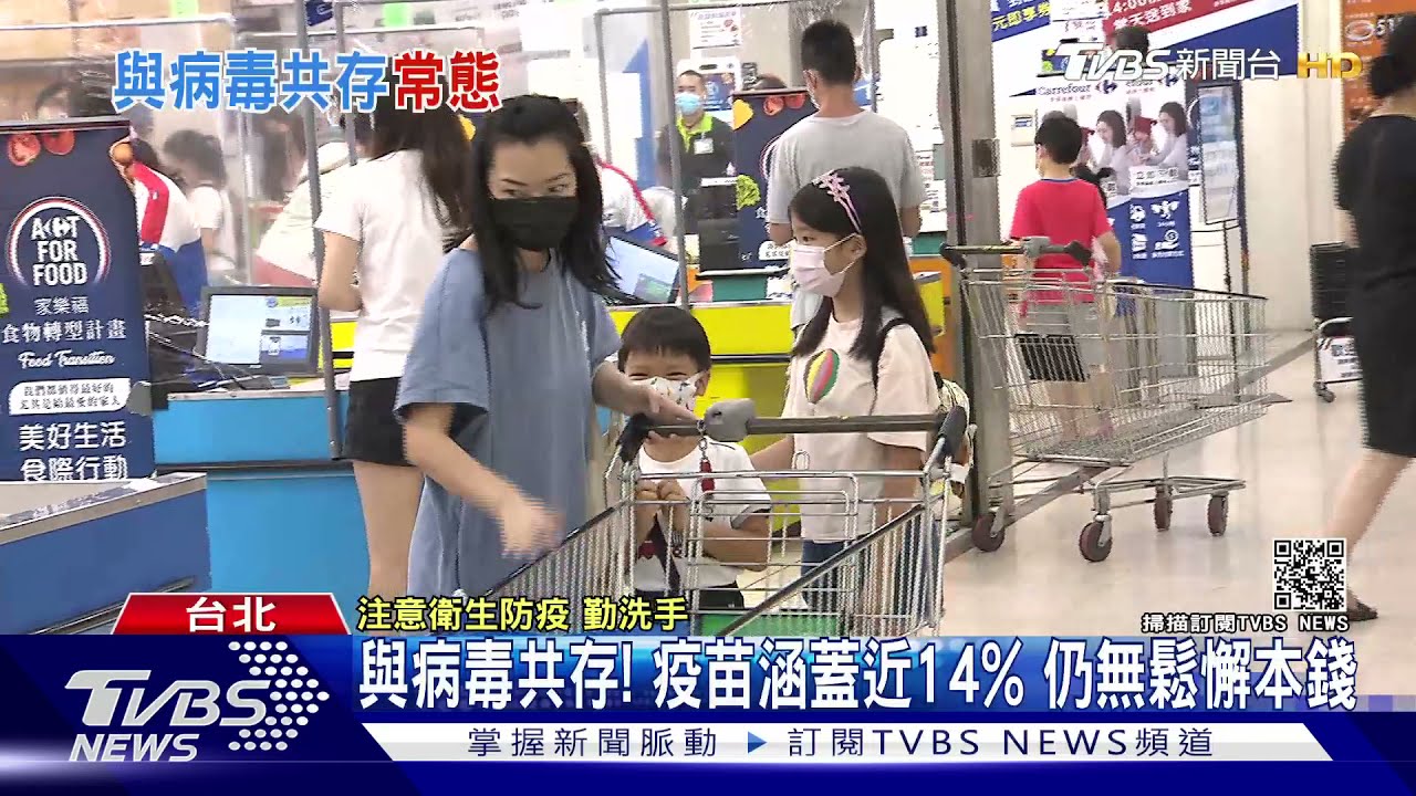 與病毒共存!疫苗涵蓋近14%「打1劑+戴口罩」 不輸打2劑