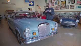 1965 Mercedes 220SE Coupe Promo