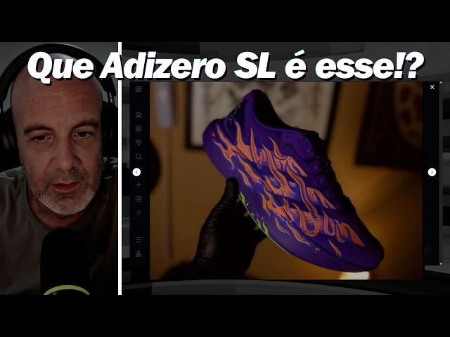 TATUADOR CORREDOR customiza ADIZERO SL e viraliza na internet