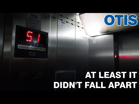 Crappy Older OTIS Gen2 MRL Traction Elevator - Alten Offices (Parking), S 9th St. - GO, BR